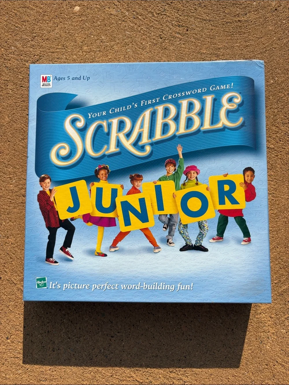 Scrabble Junior Board Game - Your Child’s First Crossword Game -Vintage 1999